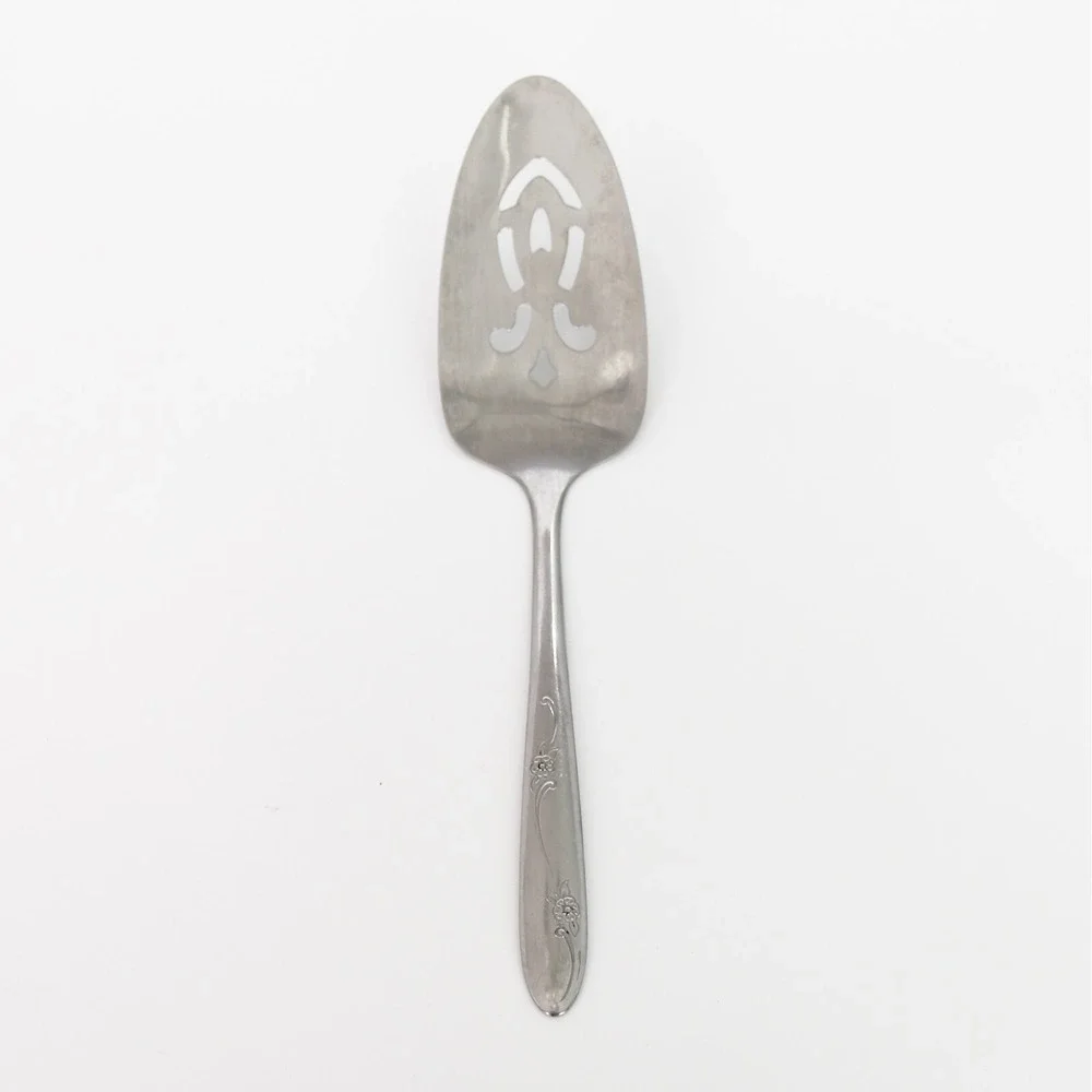 Oneida Ltd Simeon L & George H Rogers‎ stainless Sunrise Cake Pie Server OHS49